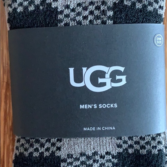 🌟HP🌟UGG Check Crew Socks - Picture 3 of 3